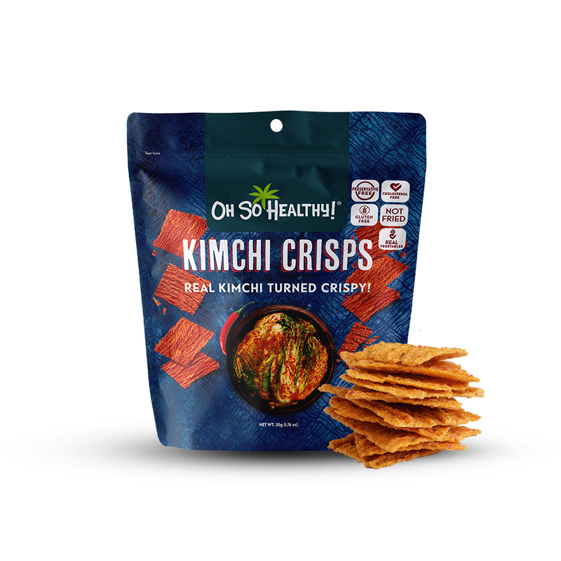 Oh So Healthy! Kimchi Crisps