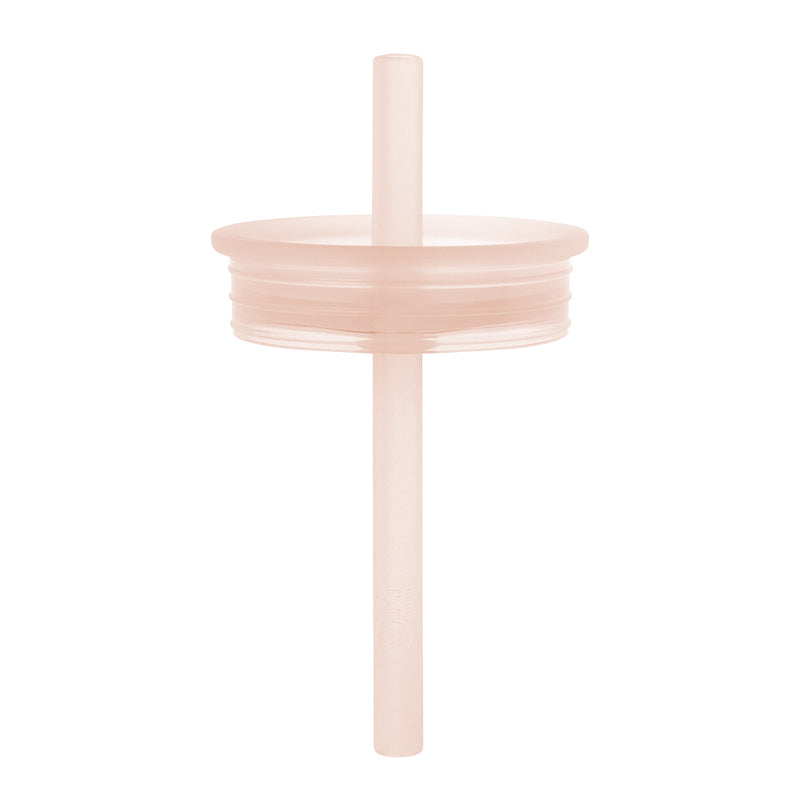 Silicone Lid + Straw for Trainer Cup Coral