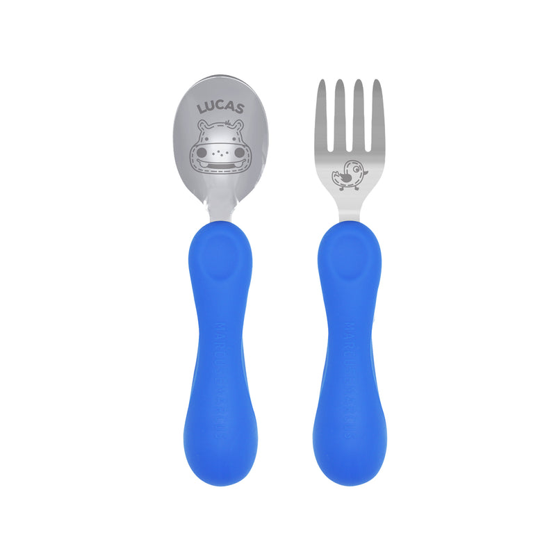 Easy Grip Spoon & Fork Set