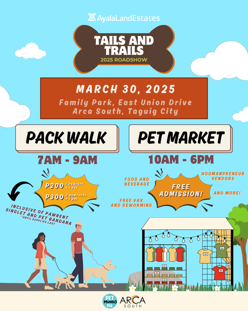 PACK WALK (SET A): 2 pawrents + 1 furbaby