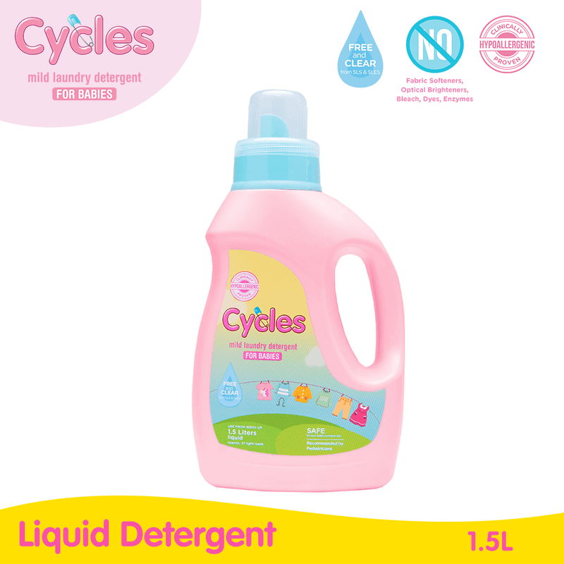 Cycles Mild Liquid Detergent 1.5L