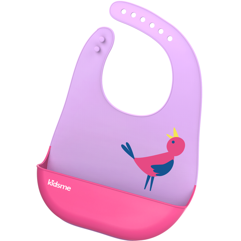 Kidsme Easy Clean Bib - Lavander