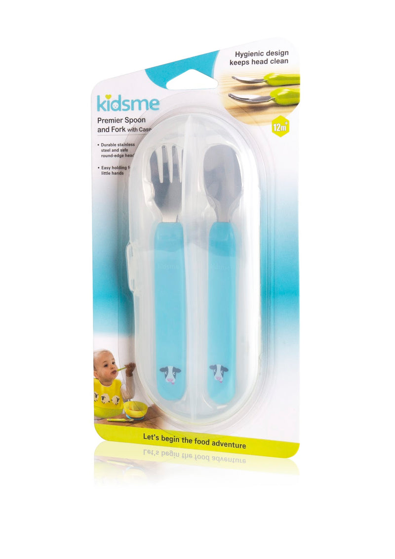 Kidsme Premier Spoon & Fork w/ Case