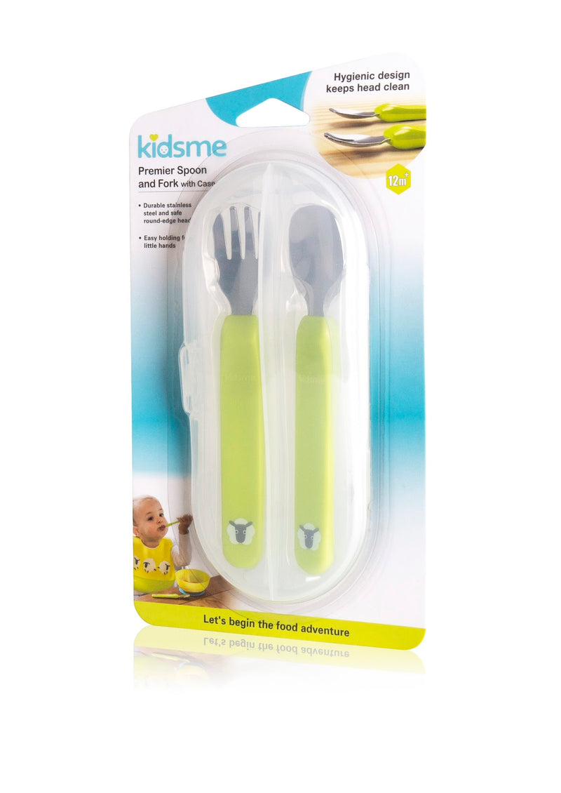 Kidsme Premier Spoon & Fork w/ Case