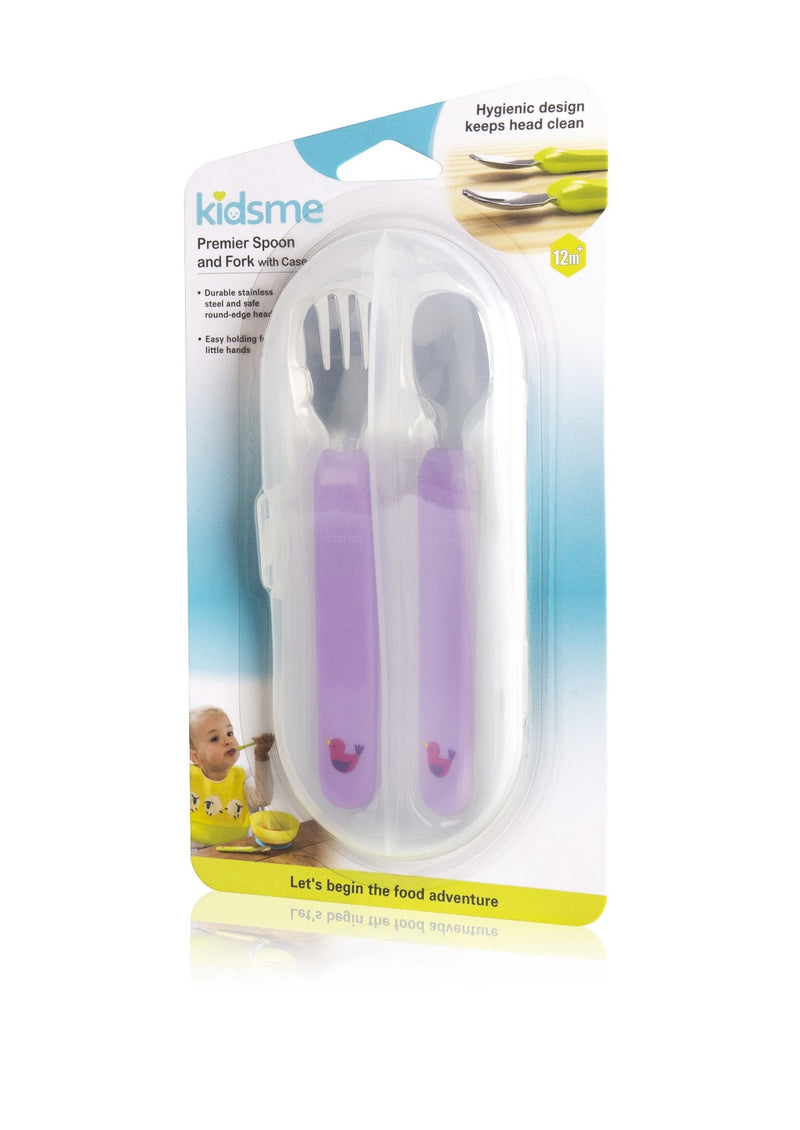 Kidsme Premier Spoon & Fork w/ Case