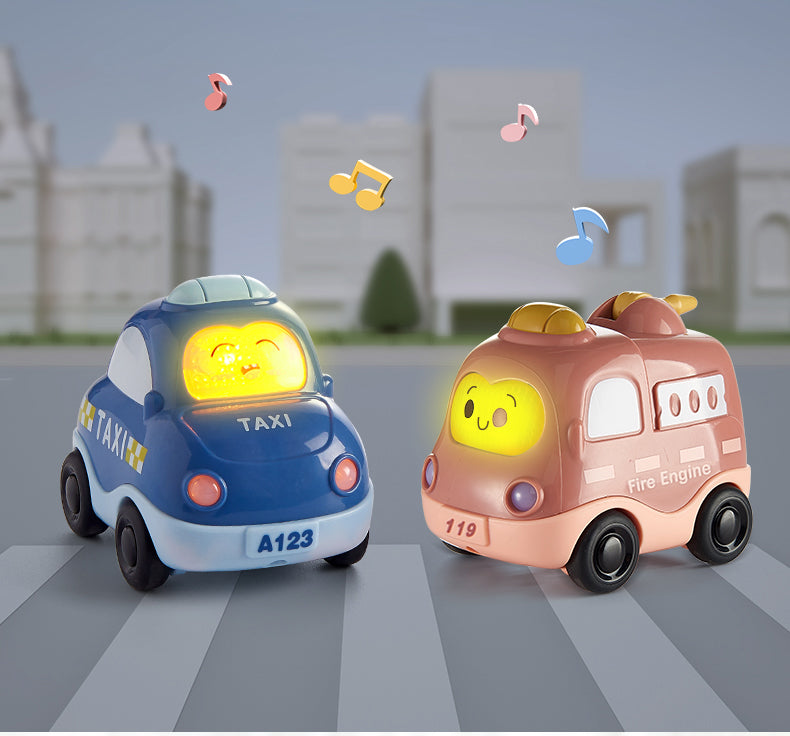 KUB Inertia 4-pieces Toy Car Set