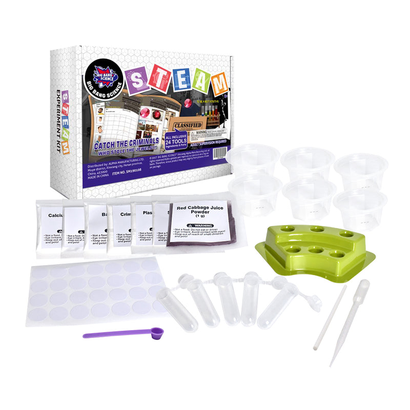 Big Bang Science STEAM Experiment Small Kit - Catch The Criminals