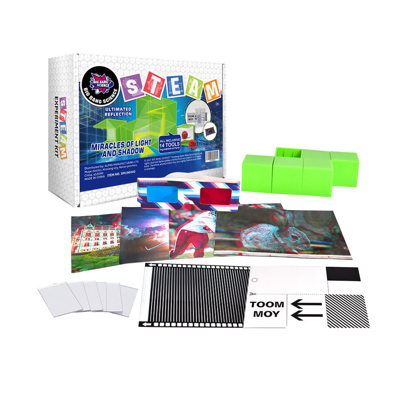 Big Bang Science STEAM Experiment Small Kit - Miracles Of Light and Shadow