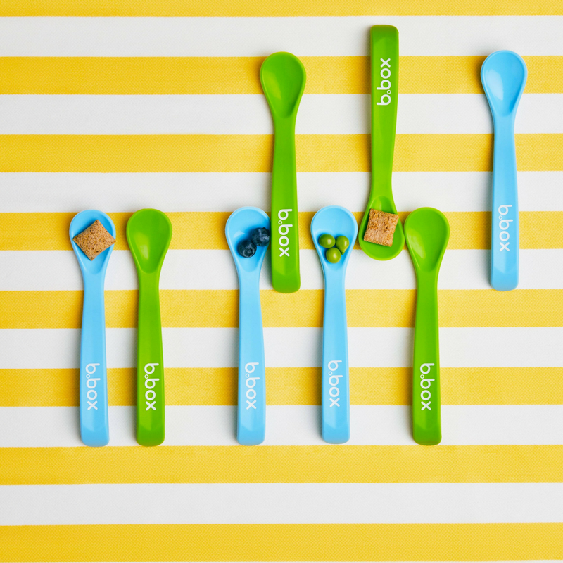 B.box Flexible Silicone Spoon Pack