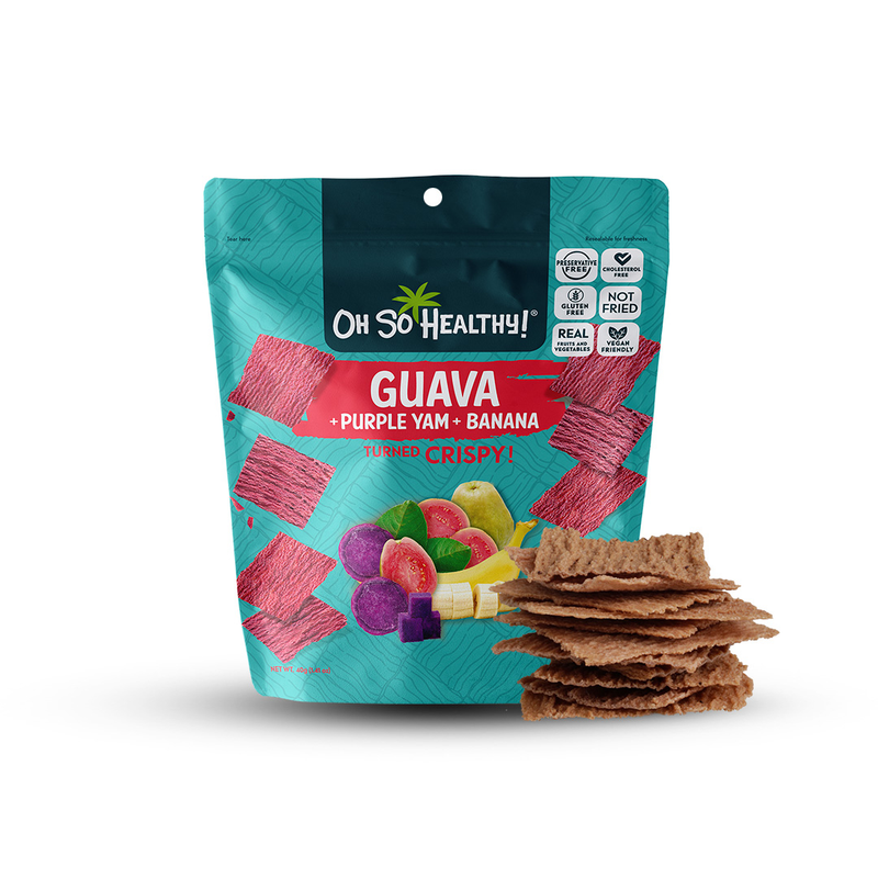 Oh So Healthy! Fruit Crisps Guava Purple Yam Banana