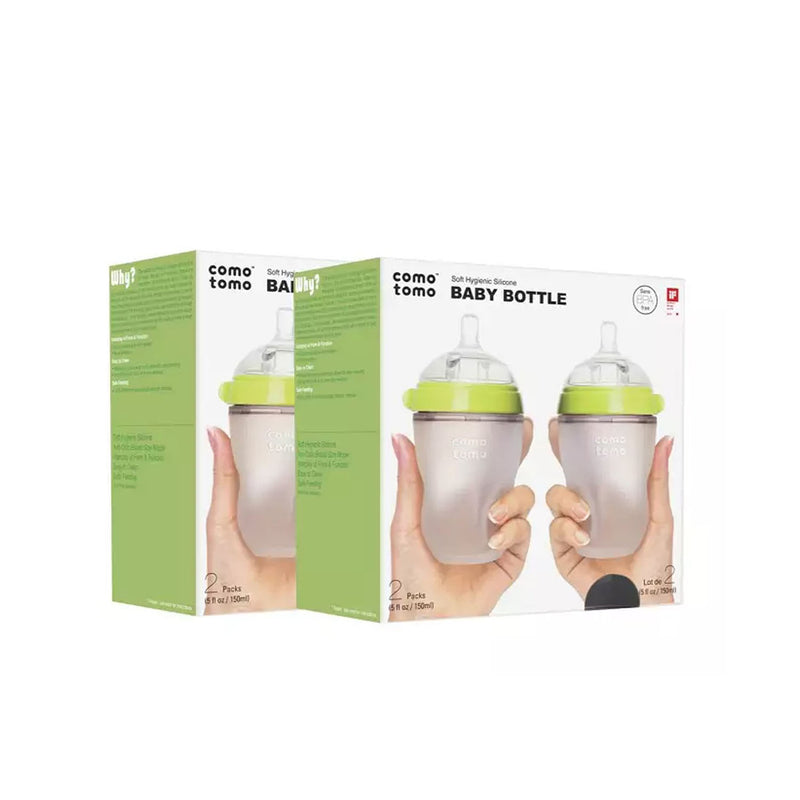 Bundle of 4 250ml Silicone Baby Bottle