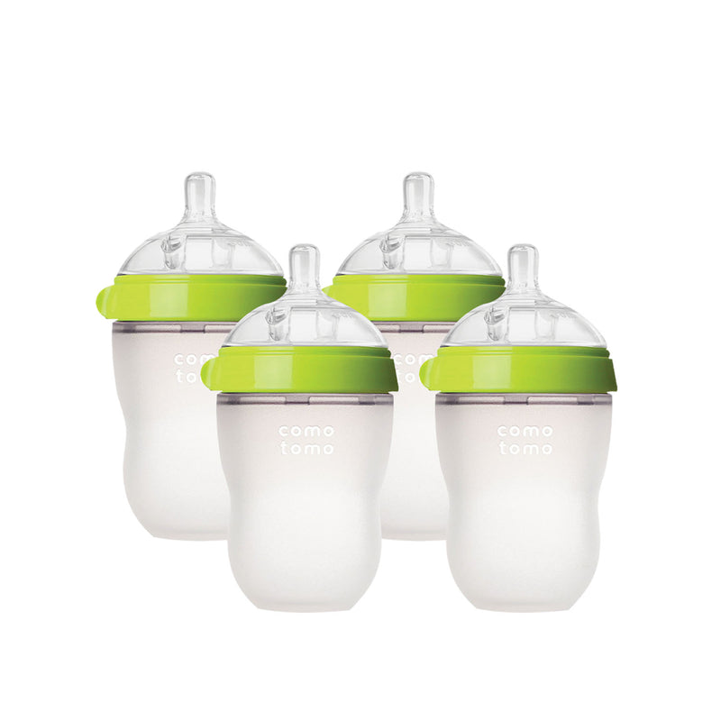 Bundle of 4 250ml Silicone Baby Bottle