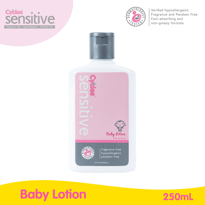 Cycles Sensitive Baby Lotion 250mL