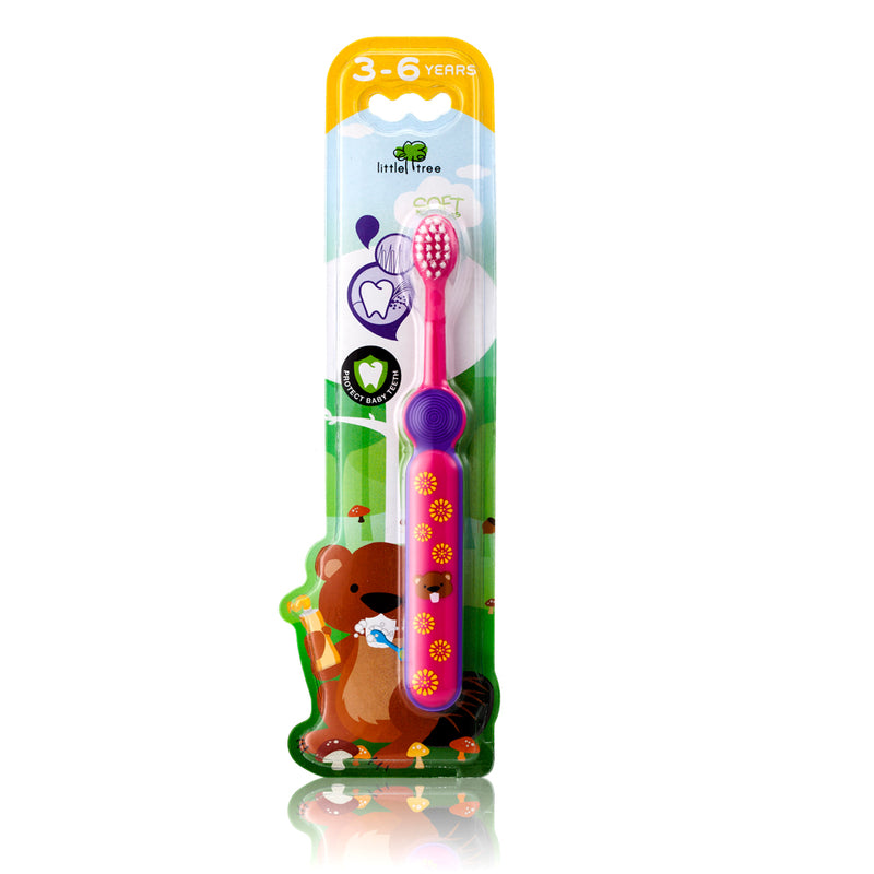 Little Tree Toothbrush For 3-6 Years Old