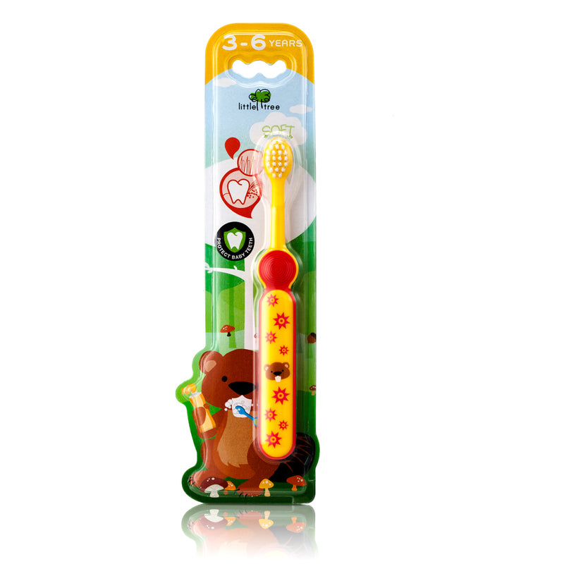 Little Tree Toothbrush For 3-6 Years Old