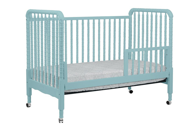 DaVinci Jenny Lind 3-in-1 Convertible Crib with Toddler Bed Conversion Kit (Lagoon)