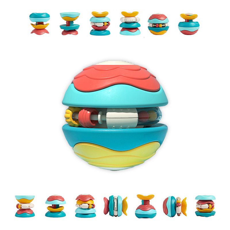 KUB 4in1Stacking, Sensory Ball with Rattle