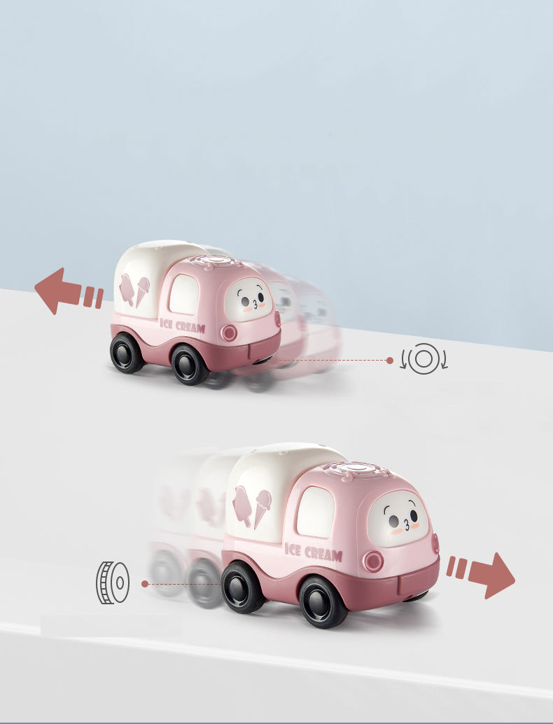KUB Inertia 4-pieces Toy Car Set