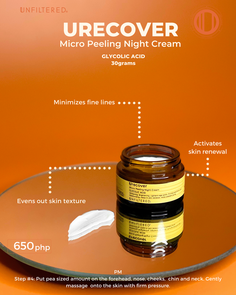 Urecover Micropeeling Night Cream