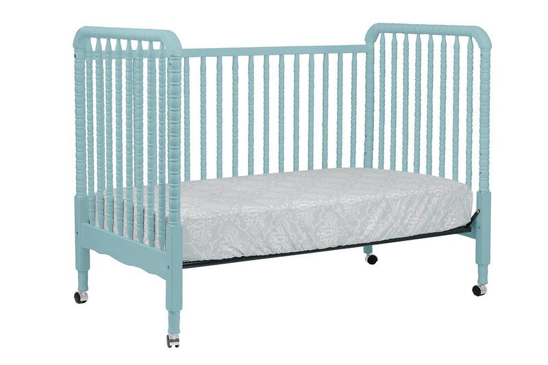 DaVinci Jenny Lind 3-in-1 Convertible Crib with Toddler Bed Conversion Kit (Lagoon)