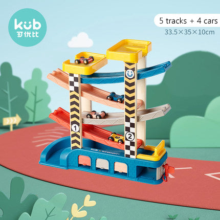 KUB Inertia Racing Car Toy Track 5Layer