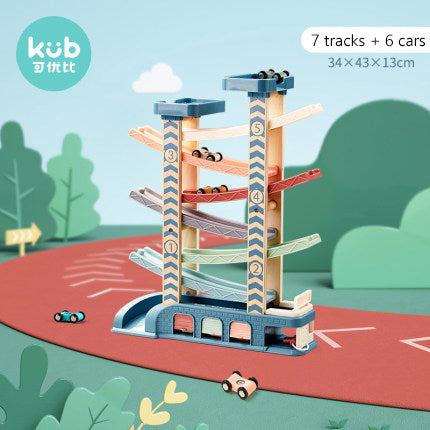 KUB Inertia Racing Car Toy Track 5Layer
