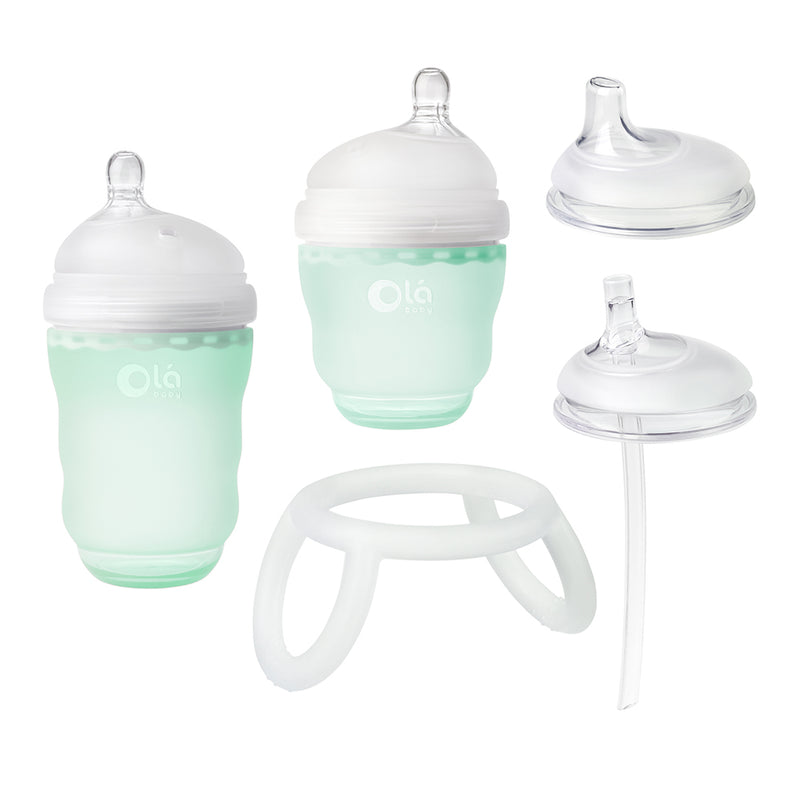 GentleBottle Transitional Feeding Set Mint