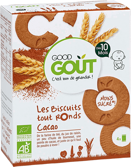 Good Goût  - All Round Biscuits with Cacao 80g