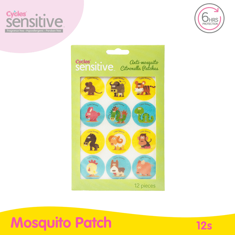 Cycles Sensitive Anti-Mosquito Patches 12s