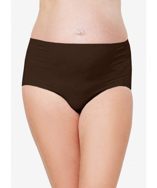 Antibacterial High Rise Brief (2 pack) Black