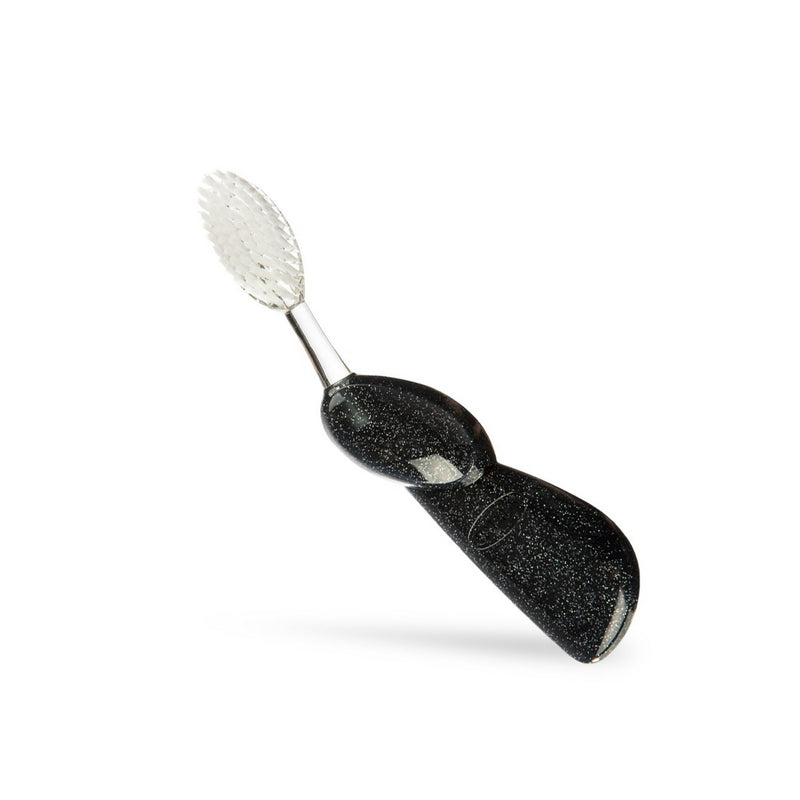 Big Brush with Replaceable Head - Black Sparkle