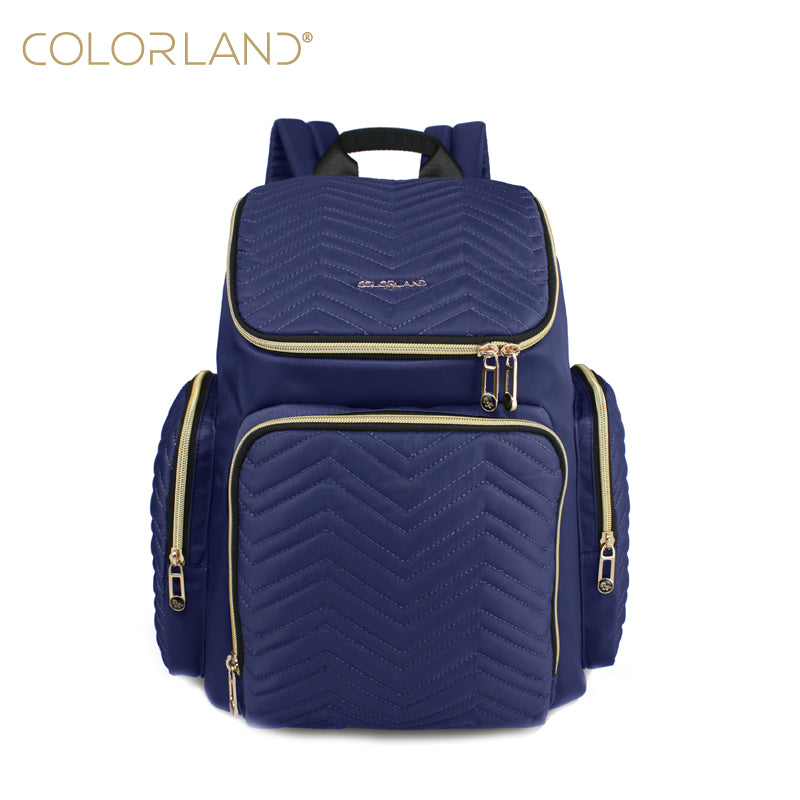 Colorland BP146-D Georgia Baby Changing Backpack Navy