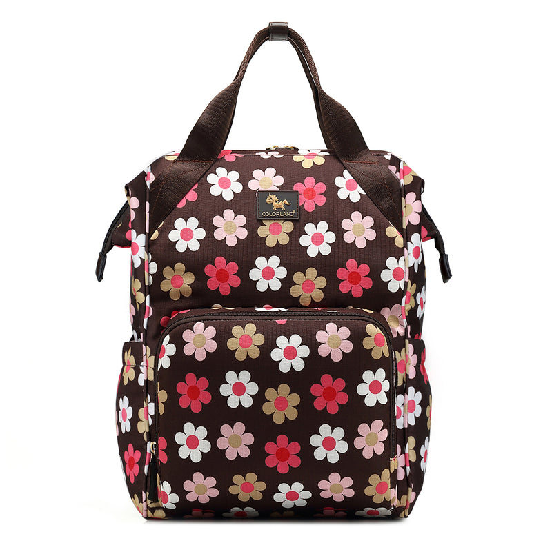 Colorland BP156-D Bolide Baby Changing Backpack French Flower