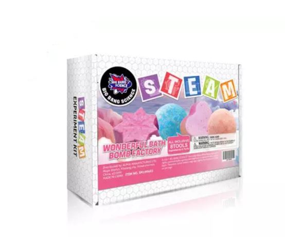 Big Bang Science STEAM Experiment Extra Small Kit - Wonderful Bath Bomb Factory