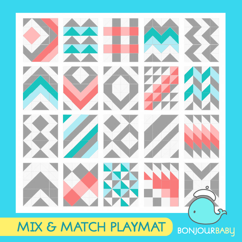 Bonjour Mix and Match Play Mat