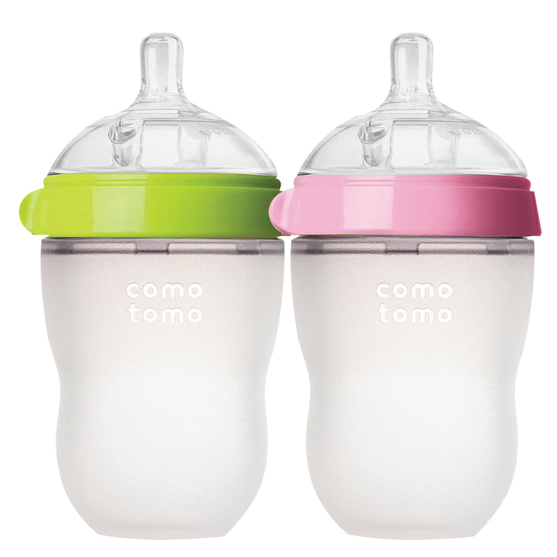 Bundle of 4 250ml Silicone Baby Bottle