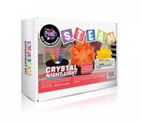 Big Bang Science STEAM Experiment Extra Small Kit - Crystal Night Light