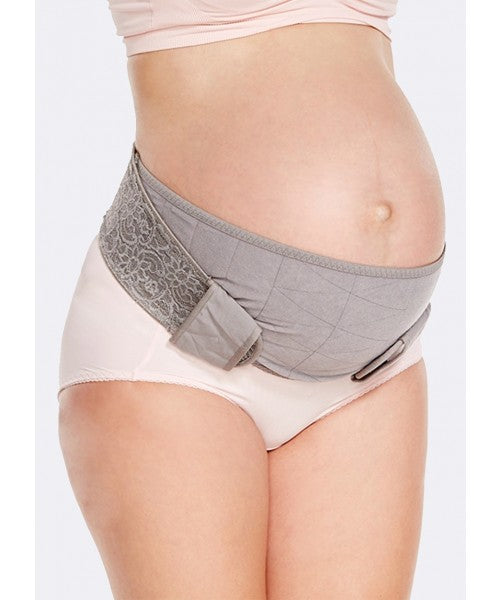 Ergonomic Maternity Support Belt Pregnancy Lift Sleep & Back Pain Relief Gray