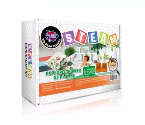 Big Bang Science STEAM Experiment Small Kit - Explore Growth of Plants