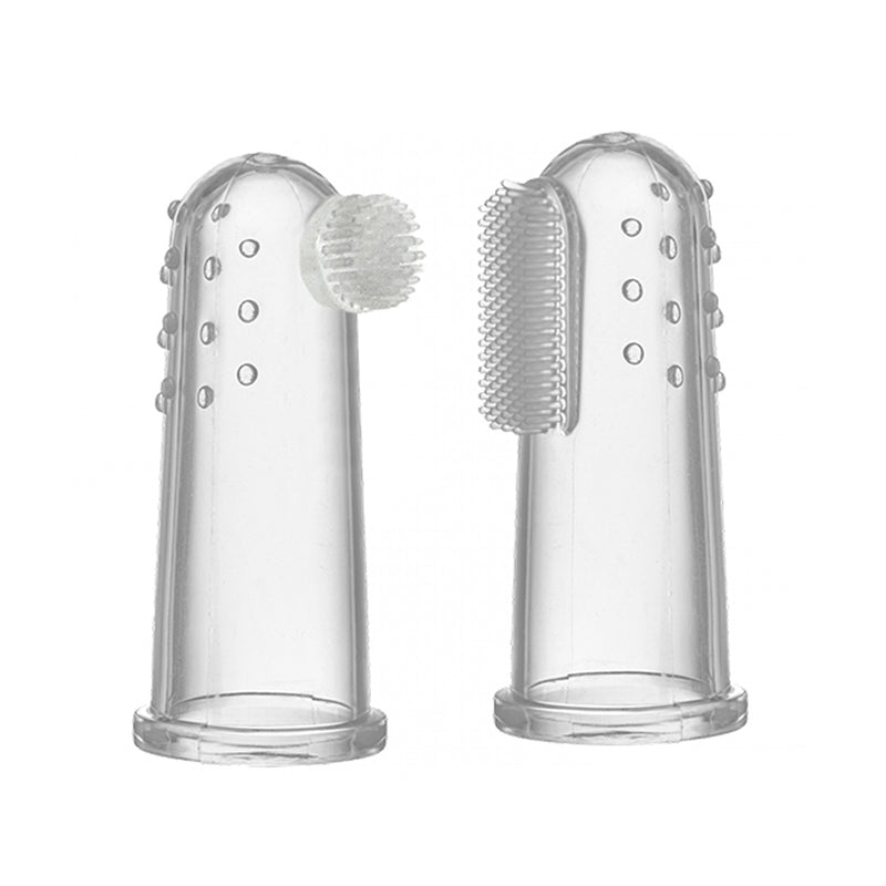 Finger Toothbrush and Gum Massager Set