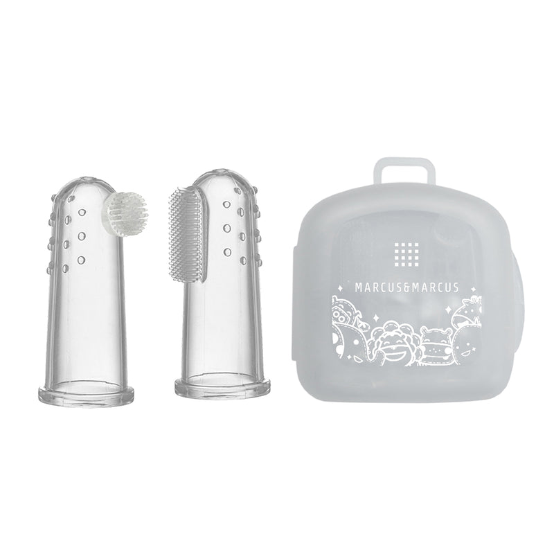 Finger Toothbrush and Gum Massager Set