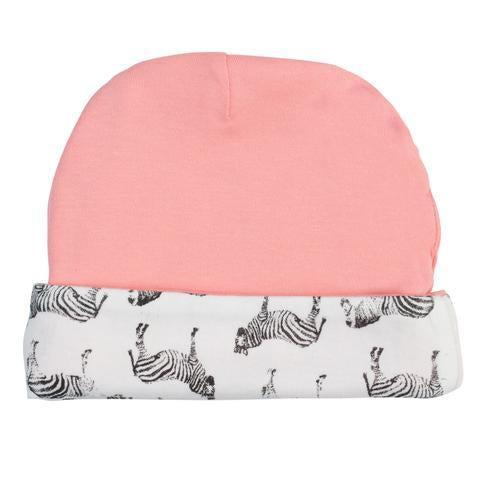 Finn + Emma Miami Zoo Collection Reversible Hat in Zebra