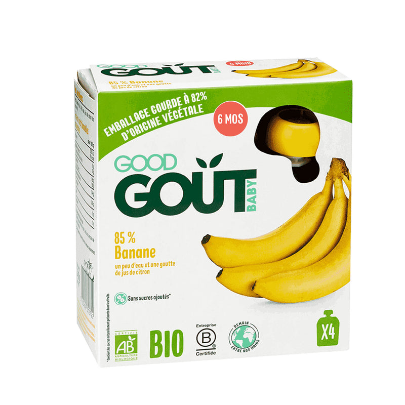 Good Goût  - Banana 4x85g