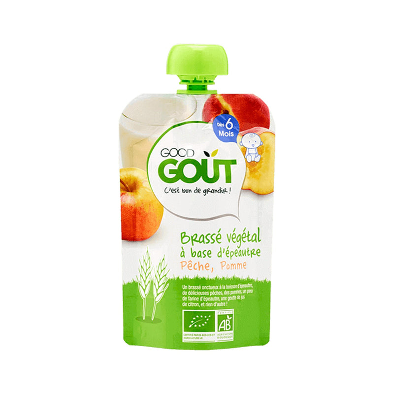 Good Goût  - Spelt Milk, Apple, Peach Non-Dairy Yogurt 90g