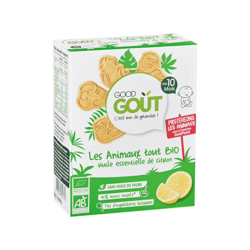 Good Goût - Organic Animals Lemon 80g (Expiry: March 26 ,2022)