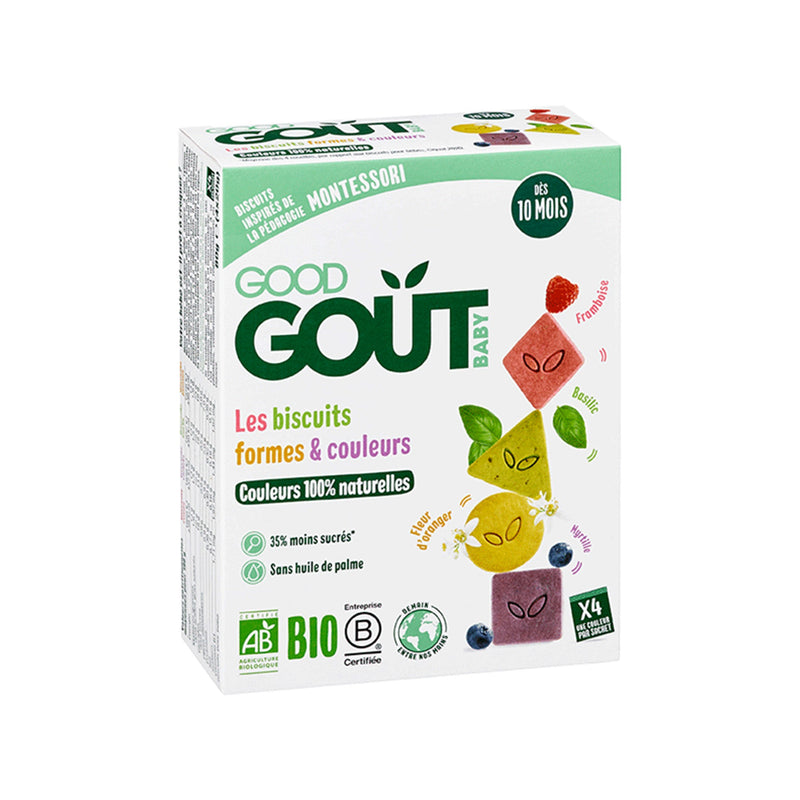 Good Goût - Colors and Shapes Biscuits 80g