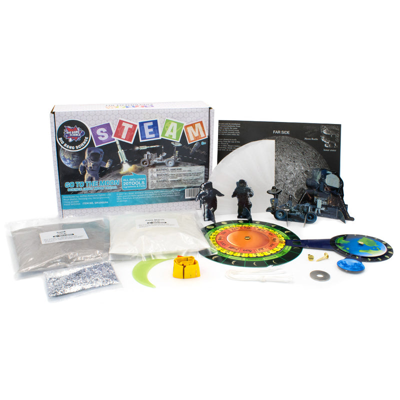 Big Bang Science STEAM Experiment Small Kit - Go to the Moon