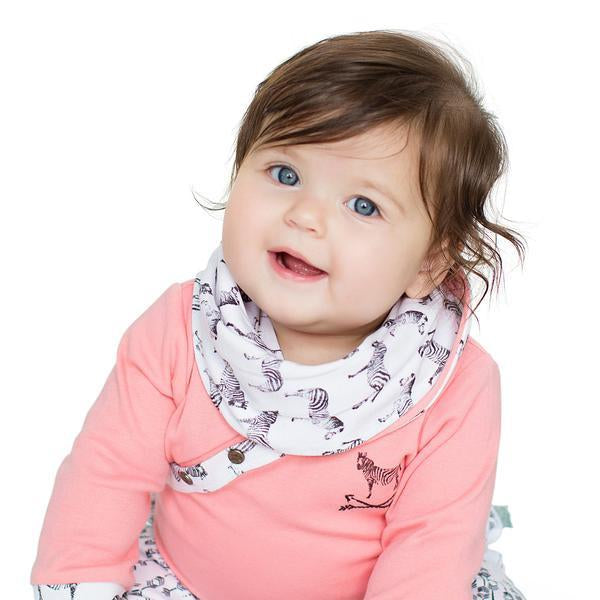 Finn + Emma Miami Zoo Collection Infinity Bib - Zebra Regular price₱899.75