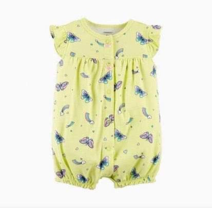 Carters Onesies Butterfly with Rainbows