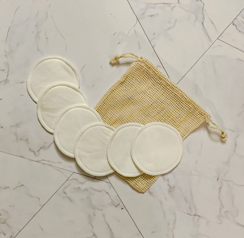 Eco Loving Ideas Cotton Rounds with Mesh Pouch